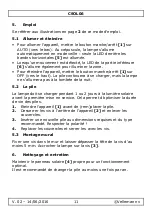 Preview for 11 page of Velleman Perel CSOL06 User Manual