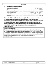 Preview for 11 page of Velleman PEREL CTH407 User Manual