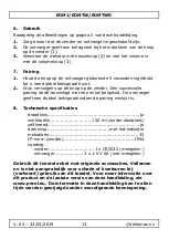 Preview for 14 page of Velleman Perel EDM1 User Manual