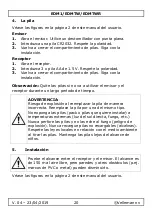 Preview for 21 page of Velleman Perel EDM1 User Manual