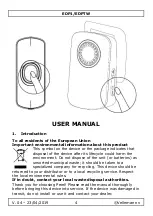 Preview for 5 page of Velleman PEREL EDP1 User Manual