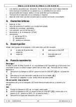 Preview for 18 page of Velleman PEREL EWL311CW-R User Manual