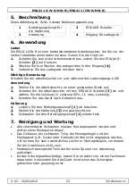 Preview for 23 page of Velleman PEREL EWL311CW-R User Manual