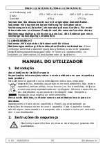 Preview for 25 page of Velleman PEREL EWL311CW-R User Manual