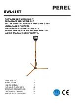 Preview for 1 page of Velleman Perel EWL415T User Manual