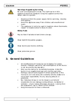 Preview for 4 page of Velleman PEREL GIKLED09 User Manual