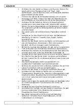 Preview for 34 page of Velleman PEREL GIKLED09 User Manual