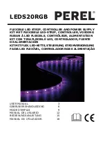 Velleman Perel LEDS20RGB User Manual preview