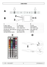 Preview for 2 page of Velleman Perel LEDS20RGB User Manual