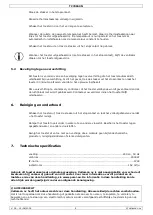 Preview for 8 page of Velleman Perel TC78069N User Manual