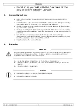 Preview for 3 page of Velleman Perel VTBAL206 User Manual