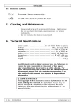 Preview for 6 page of Velleman Perel VTBAL403 User Manual