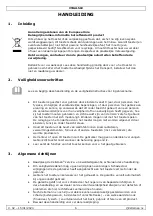 Preview for 6 page of Velleman Perel VTBAL502 User Manual