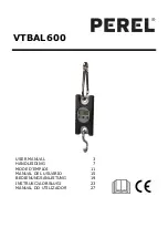 Velleman Perel VTBAL600 User Manual preview