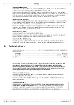 Preview for 17 page of Velleman PEREL WC104 User Manual