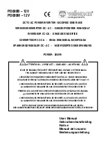 Preview for 1 page of Velleman PI3000B - 12V User Manual