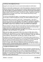 Preview for 5 page of Velleman PI30024BN User Manual