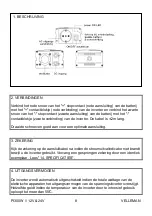 Preview for 9 page of Velleman PI30024BN User Manual