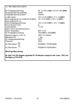 Preview for 33 page of Velleman PI30024BN User Manual