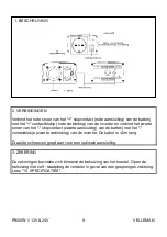 Preview for 10 page of Velleman PI60024BN User Manual