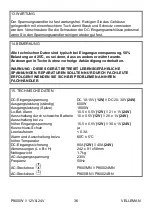 Preview for 37 page of Velleman PI60024BN User Manual