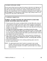 Preview for 4 page of Velleman PI600M User Manual