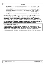 Preview for 7 page of Velleman PIR050 User Manual