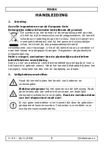 Preview for 8 page of Velleman PIR050 User Manual