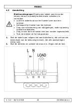 Preview for 10 page of Velleman PIR050 User Manual