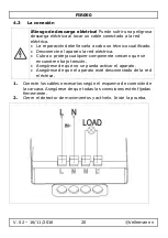 Preview for 20 page of Velleman PIR050 User Manual