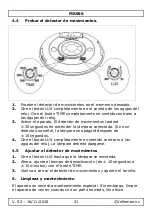 Preview for 21 page of Velleman PIR050 User Manual