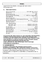 Preview for 27 page of Velleman PIR050 User Manual