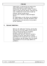 Preview for 4 page of Velleman PIR105 User Manual