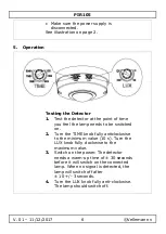 Предварительный просмотр 6 страницы Velleman PIR105 User Manual