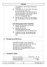 Preview for 31 page of Velleman PIR105 User Manual