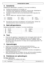 Preview for 8 page of Velleman PIR1200B User Manual