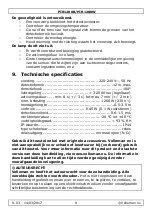 Preview for 9 page of Velleman PIR1200B User Manual