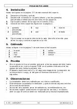 Preview for 14 page of Velleman PIR1200B User Manual