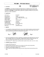 Предварительный просмотр 1 страницы Velleman PIR1200R User Manual