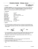 Preview for 1 page of Velleman PIR1200W Manual