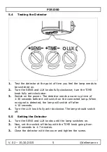 Preview for 5 page of Velleman PIR1300 User Manual