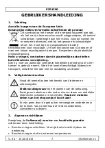 Preview for 7 page of Velleman PIR1300 User Manual