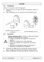 Preview for 14 page of Velleman PIR1300 User Manual