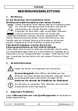 Preview for 22 page of Velleman PIR1300 User Manual