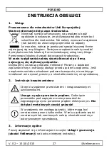 Preview for 27 page of Velleman PIR1300 User Manual