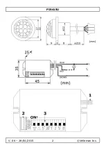 Предварительный просмотр 2 страницы Velleman PIR415U User Manual