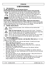 Preview for 3 page of Velleman PIR415U User Manual