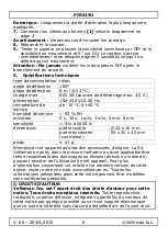 Preview for 8 page of Velleman PIR415U User Manual