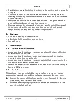 Preview for 3 page of Velleman PIR45 User Manual