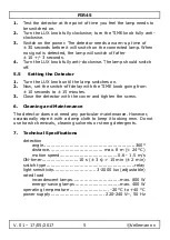 Preview for 5 page of Velleman PIR45 User Manual